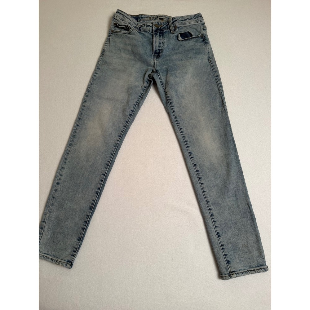American Eagle Slim Straight Light Wash Jeans Mens 30x30 Stretch Denim
